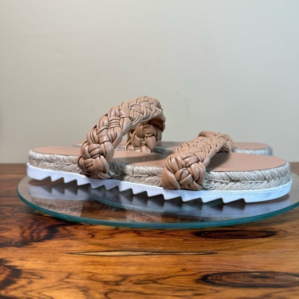 Marc Fisher Jaimee Espadrille Slide Sandal - Brow… - image 7